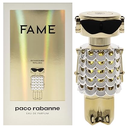 Fame Intense Eau de Parfum 80ml Spray – Original Perfume for Women (Unisex)